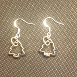 Cookie cutter earrings