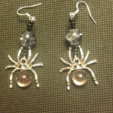 Spider halloween earrings