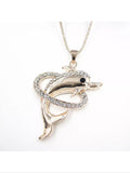 Dolphin pendant necklace