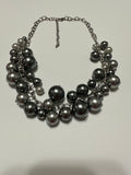 Grey Pearl necklace