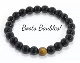 Tigers eye stone beaded bracelet