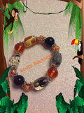 Jungle time stretch bracelet