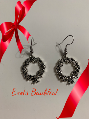 Wreath earrings