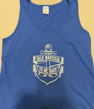 Womens Large Talk Nautical tank