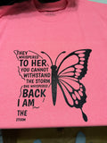 Butterfly storm shirt