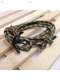 Nylon rope Anchor bracelets