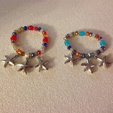 Starfish stretch bracelet