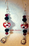 Ladybug earrings