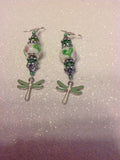 Dragonfly earrings