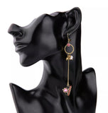 Queen at heart Asymmetrical earrings