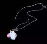 Unicorn best friend necklaces