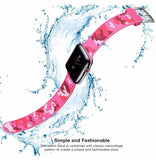 Pink Camouflage Apple 38MM watch band