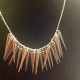 Spike necklace