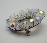Vintage Aurora Borealis brooch
