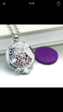 Owl aromatherapy necklace