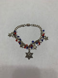 Stars And stripes charm bracelet