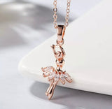 Ballerina necklace