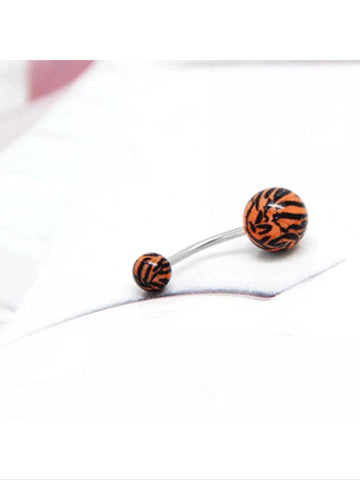 Tiger striped body jewelry