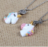 Unicorn best friend necklaces